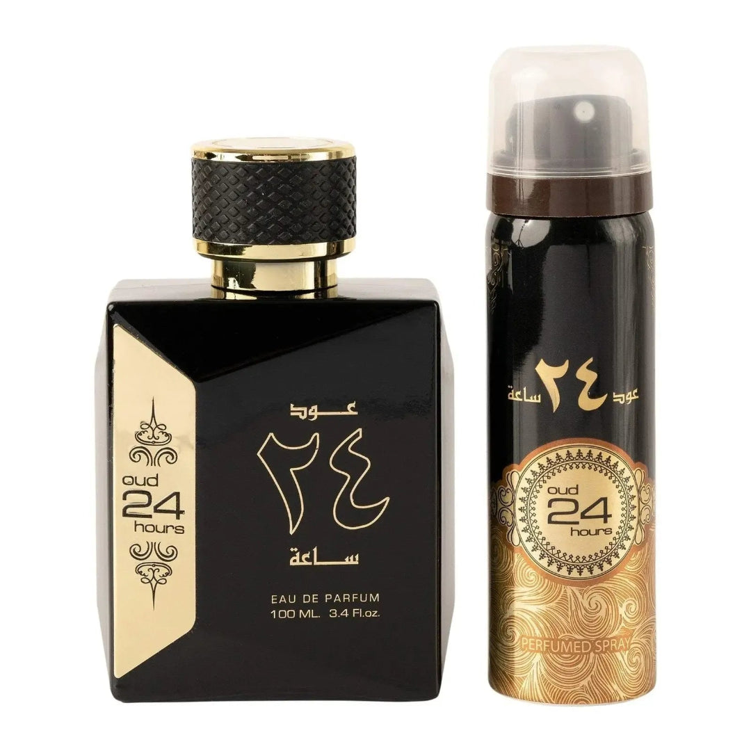 Botol Oud 24 Hours Ard Al Zaafaran wangian man bau chocolate oud pilihan Malaysia