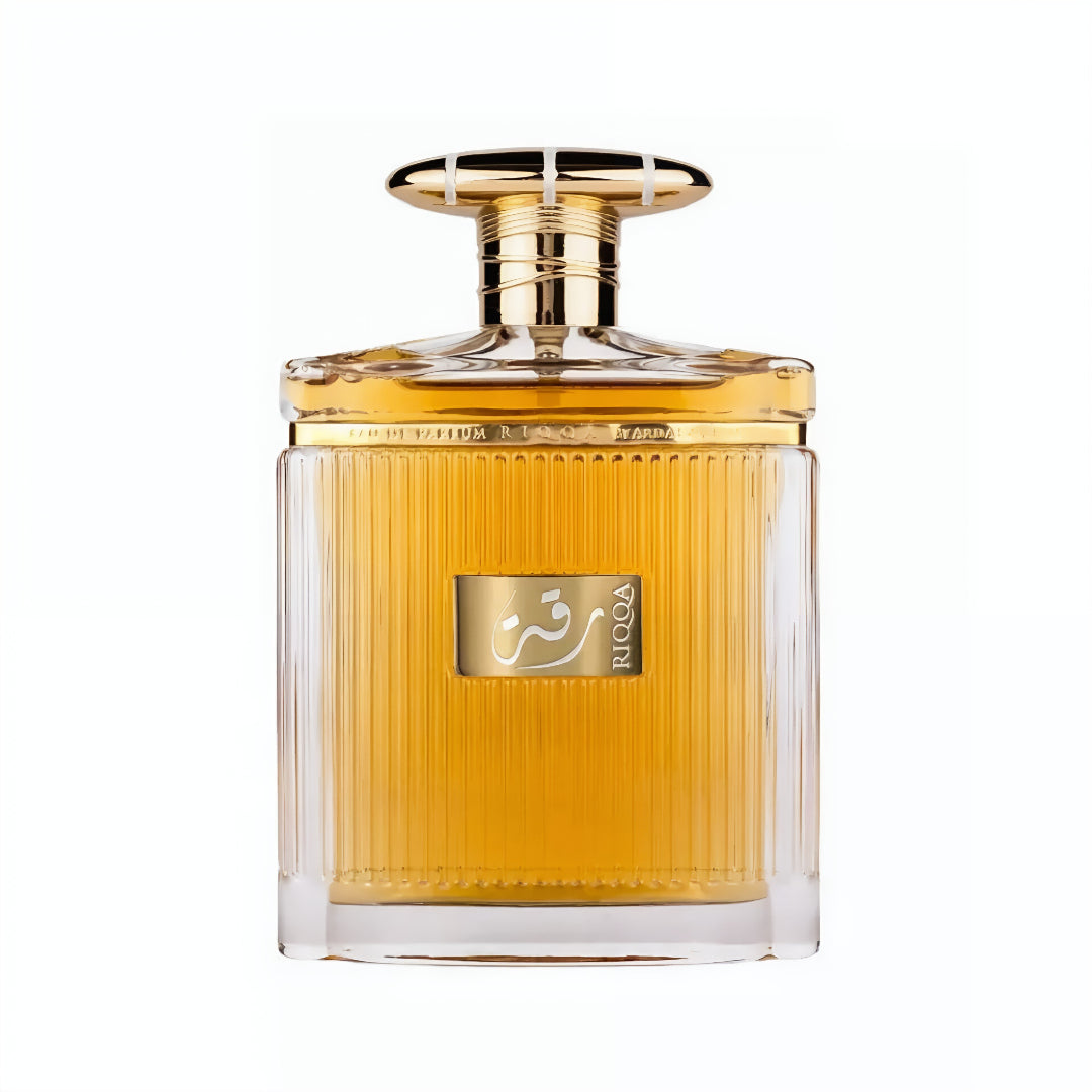 Botol Riqqa Zaafaran wangian lelaki bau warm spicy Arabic pilihan Malaysia