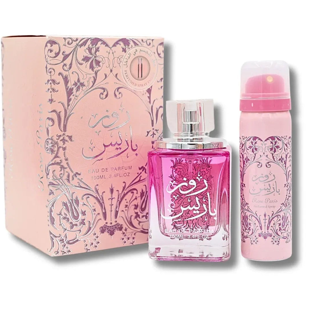 Rose Paris Zaafaran women fragrance fruity floral rose long lasting scent Malaysia