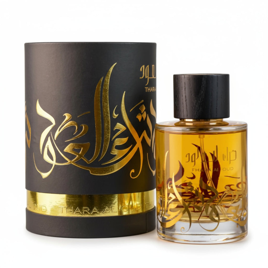 Thara Al Oud perfume unisex 100ml EDP Ard Al zafraan box