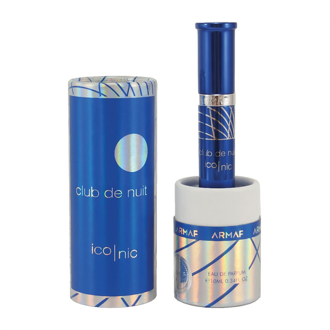 Armaf Club de Nuit perfume bottle with packaging on a white background
