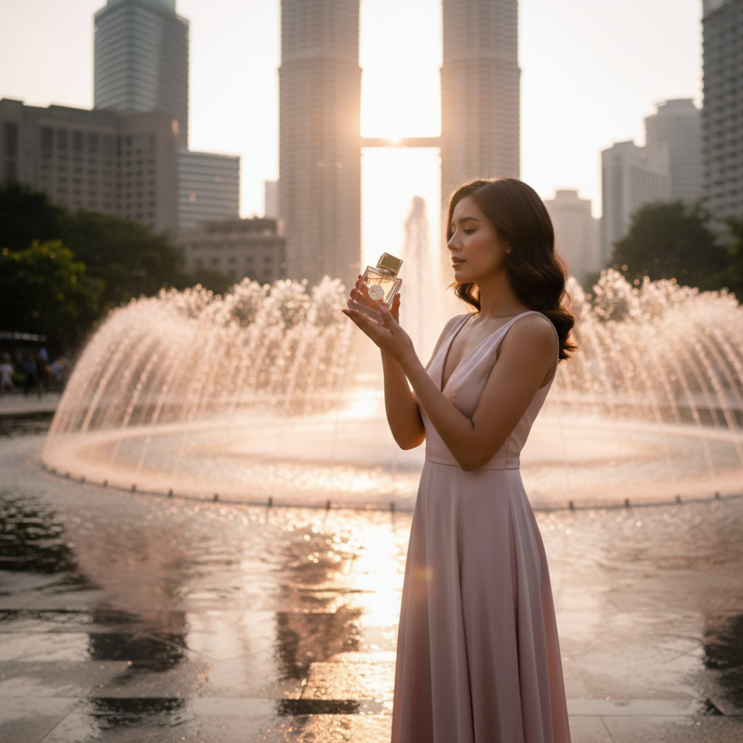 wanita tengok club de nuit woman dekat air pancut klcc malaysia