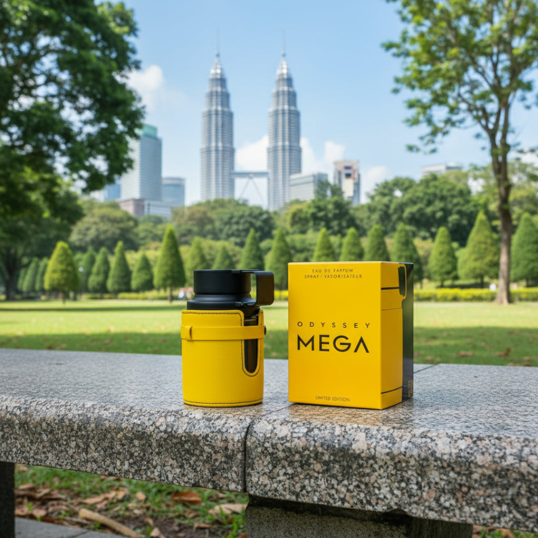 mega man perfume lelaki taman klcc siang malaysia