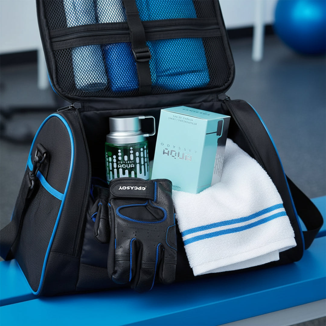 odyssey aqua dalam beg gym lelaki malaysia