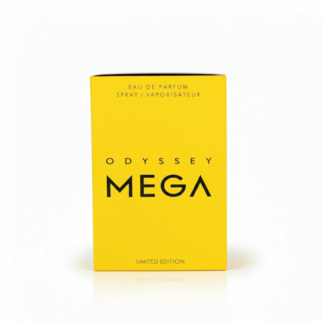 Odyssey Mega Man perfume lelaki aroma sporty clean woody sesuai kerja Malaysia