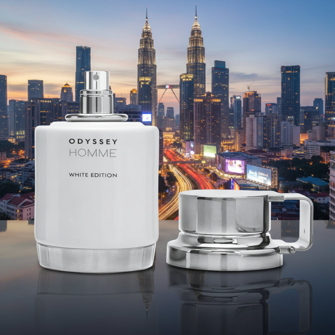 odyssey homme white di Bukit Bintang suasana bandar