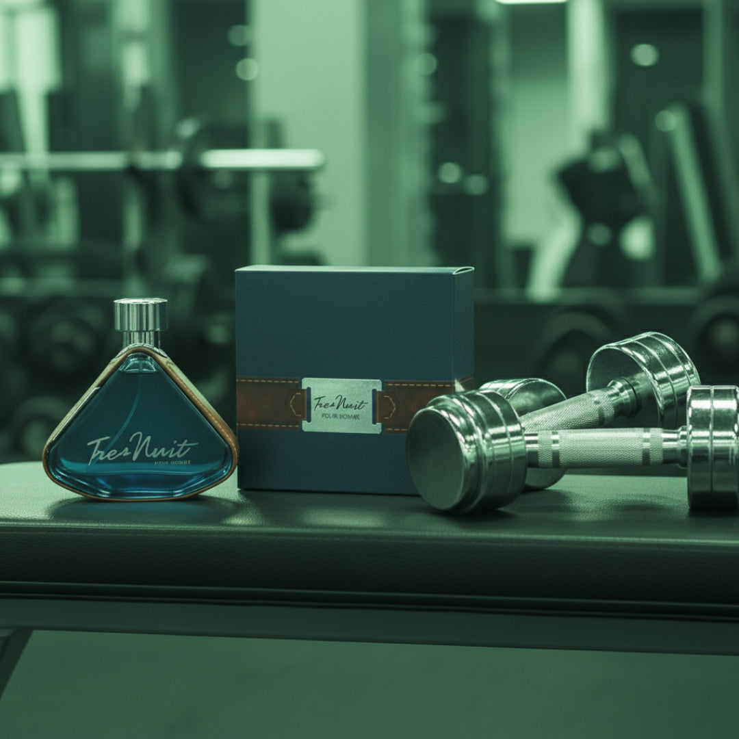 tres nuit perfume lelaki gym bangku dumbbell malaysia