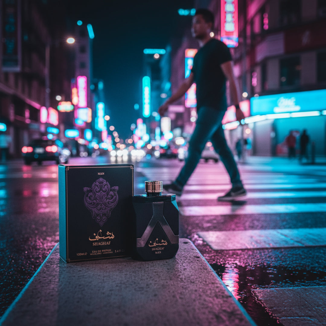 Shaghaf Man Asdaaf di Bukit Bintang waktu malam