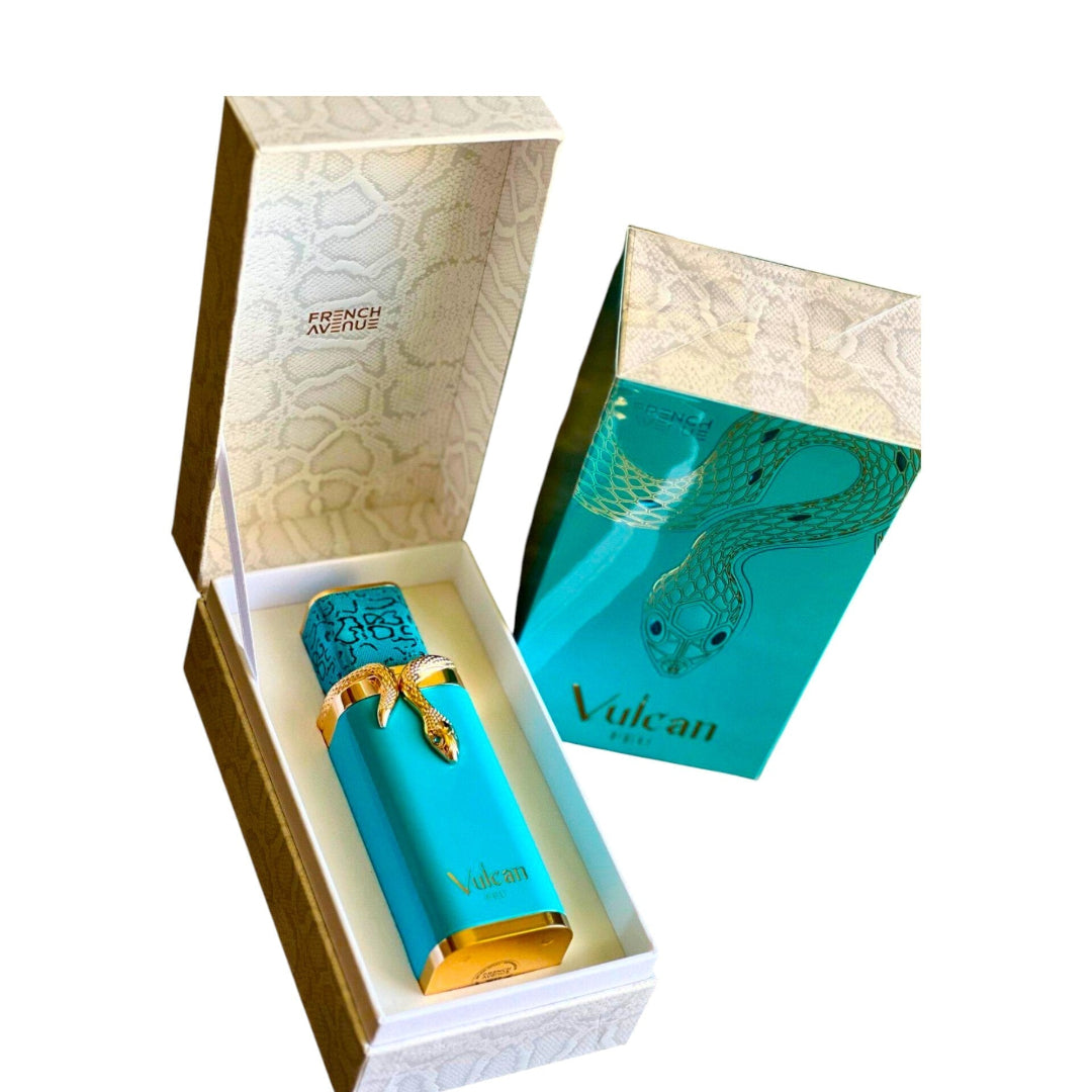 Kotak Vulcan Feu French Avenue original EDP vibe masculine premium sesuai hadiah boyfriend