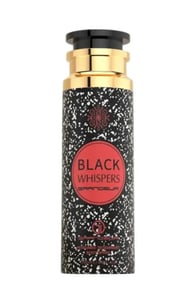 Black Whispers 200ml for Her Spray Body Perfume