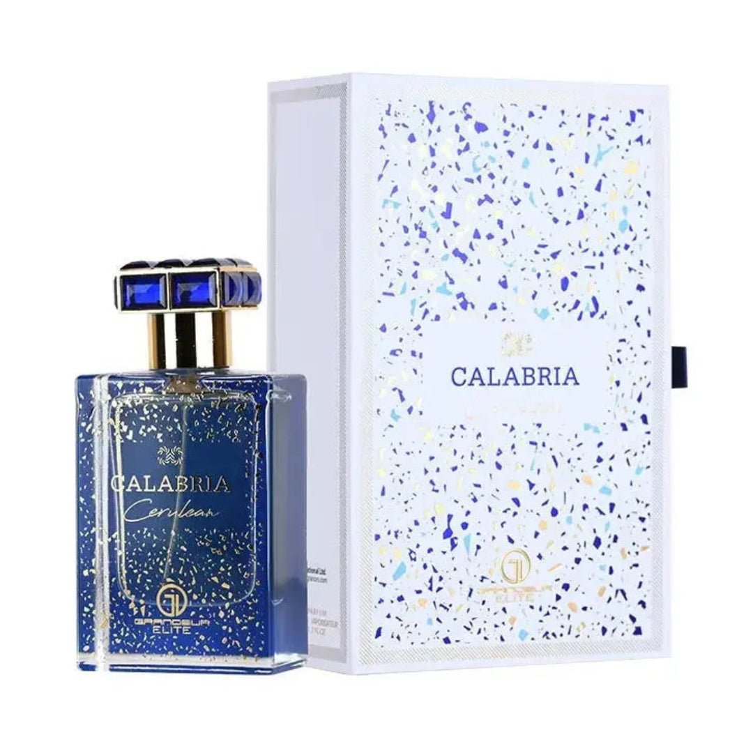 Calabria Cerulean Edp 50Ml Grandeur Elite Perfume Cedarwood And Musk Him - Her-Calabria Blue 100ml