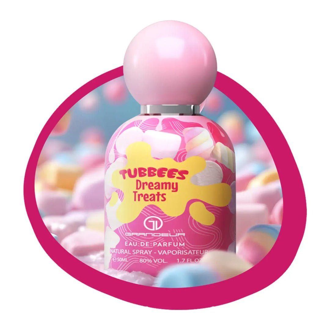Botol Dreamy Treats Grandeur Tubbees wangian wanita bau candy vanilla lembut pilihan Malaysia