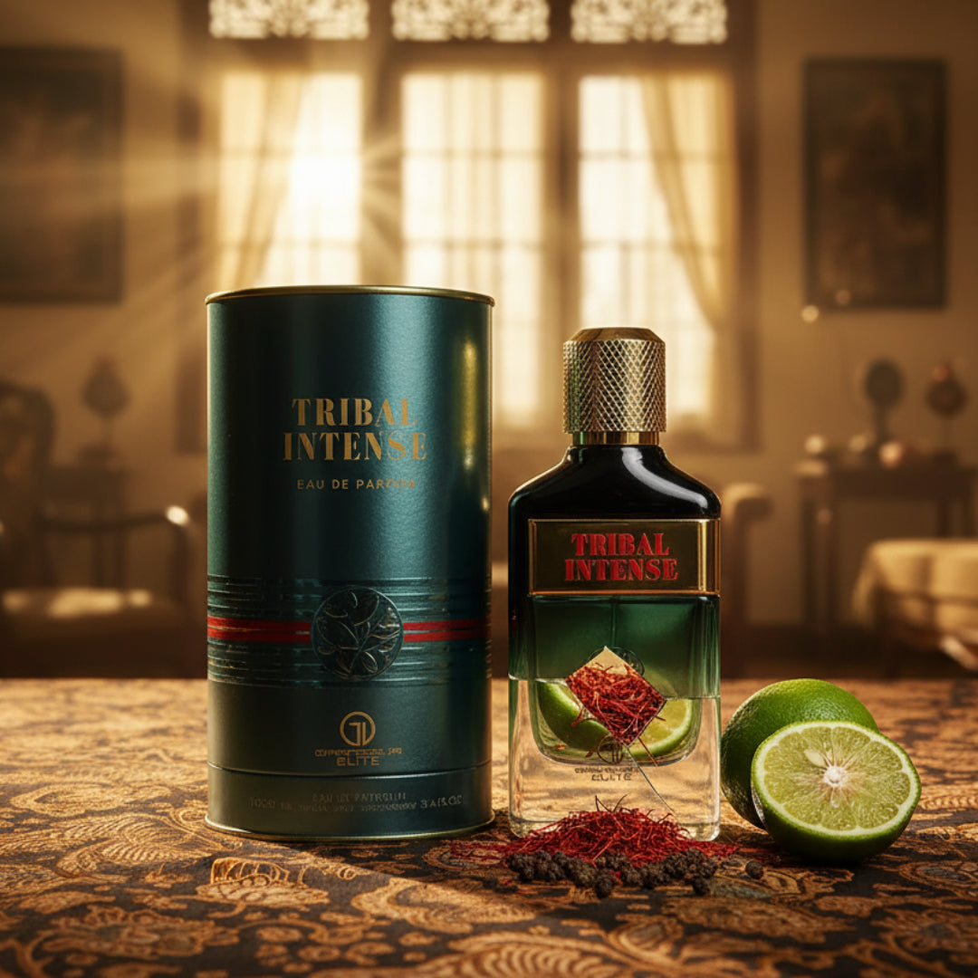 Grandeur Tribal Intense perfume – woody amber masculine scent for men Malaysia