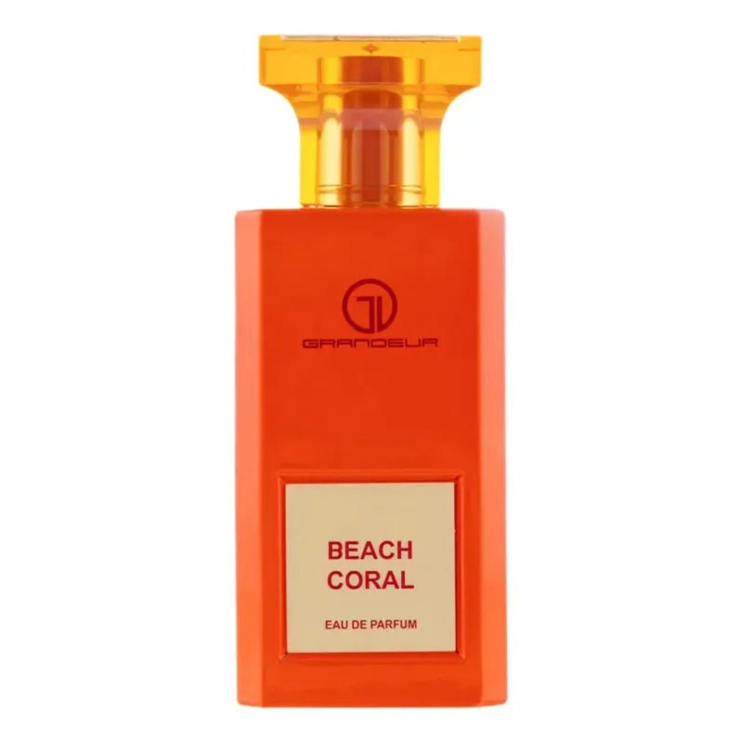 Beach Coral 100ml EDP &ndash; Grandeur Perfume for Women (Fruity Floral Peach Scent)