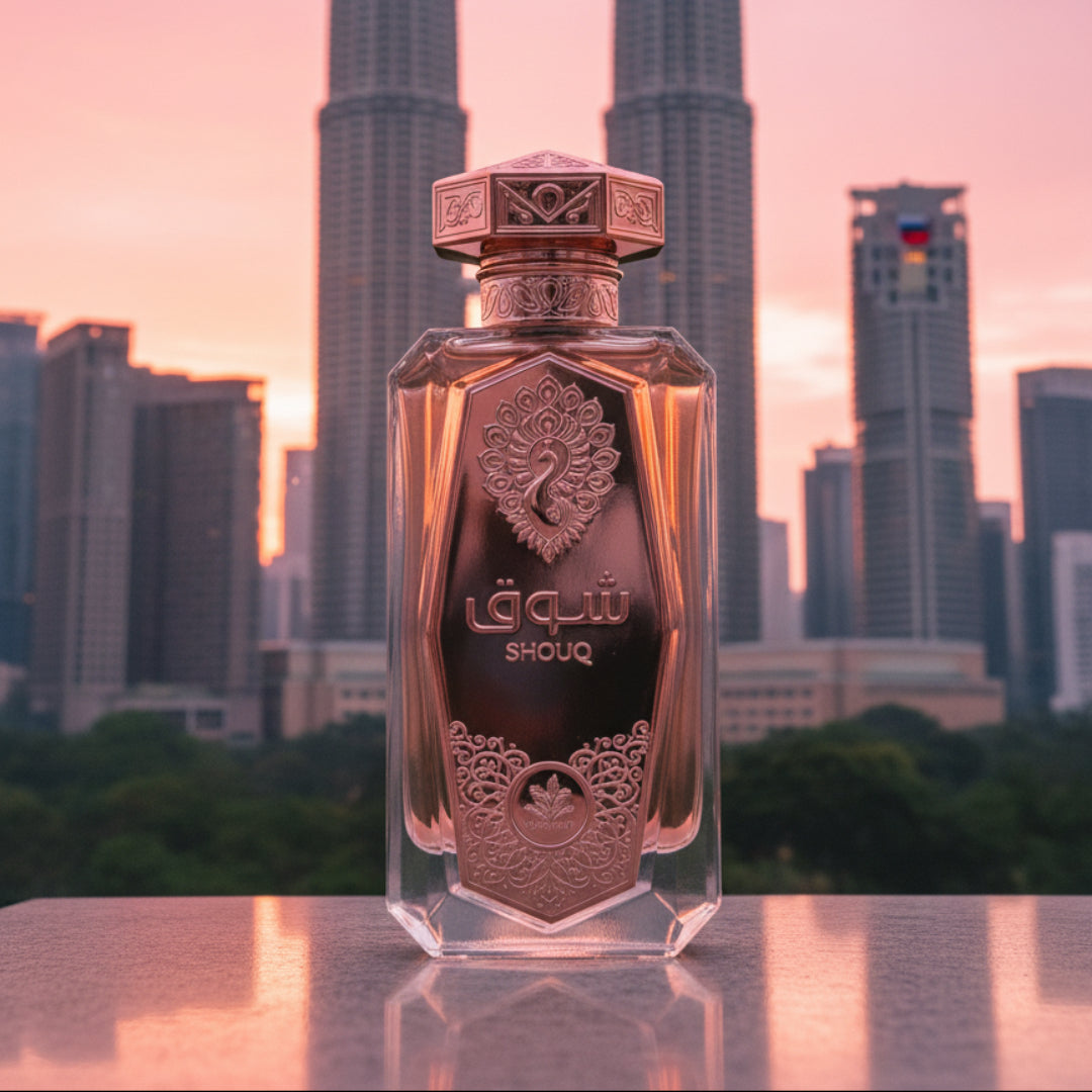 Shouq Pink di KLCC waktu sunset pink &ndash; mood romantic Malaysia