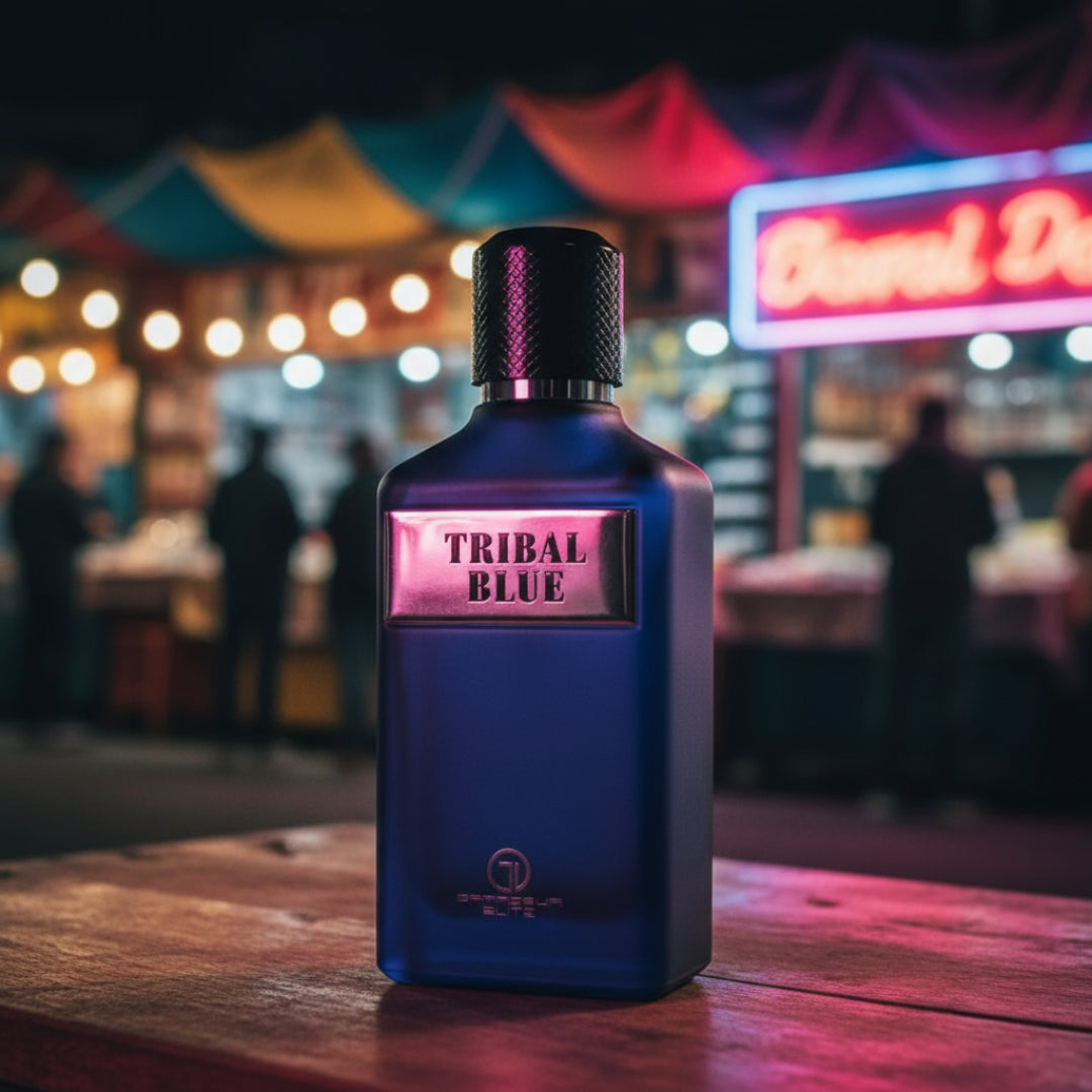 Tribal Blue Man 100ml EDP by Grandeur &ndash; men perfume with elegant woody scent