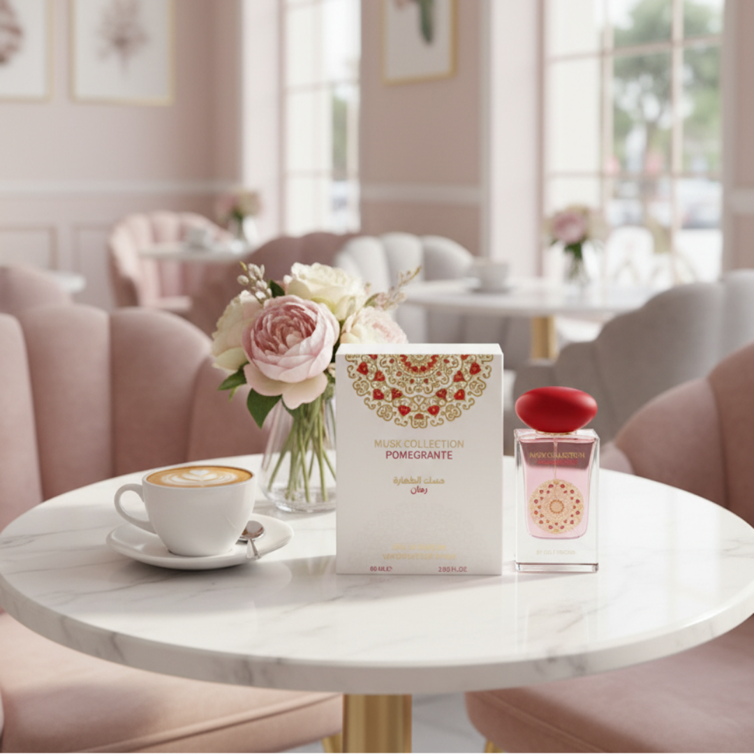 pomegranate musk wanita pavilion kl kafe gaya feminin