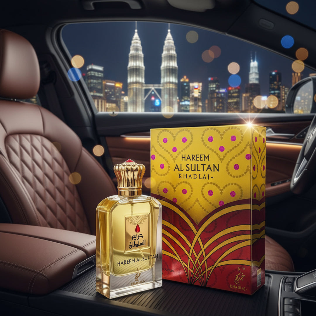 hareem al sultan gold dalam kereta malam kl malaysia glamour