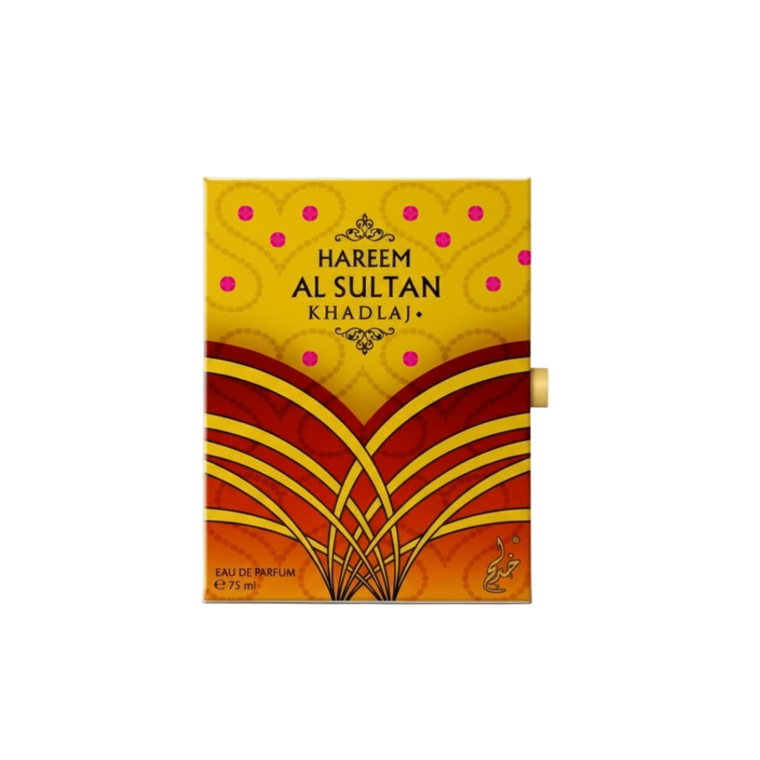 Hareem Al Sultan Gold Khadlaj perfume wanita aroma sweet musky warm sesuai daily wear Malaysia