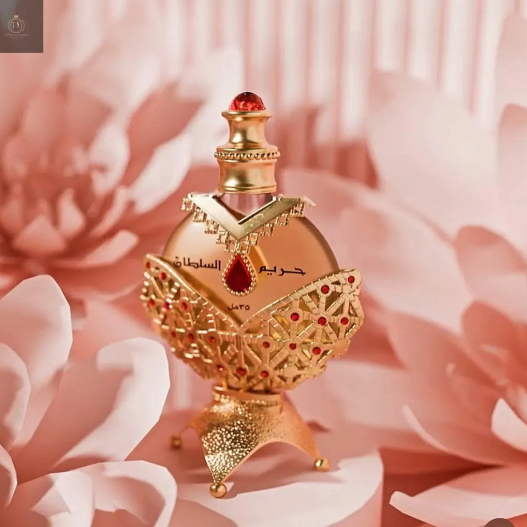 Hareem Al Sultan Gold perfume &ndash; wangian wanita sweet warm sesuai majlis Malaysia