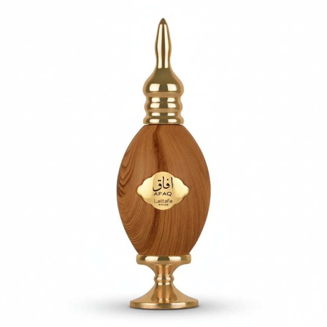 Botol Afaq Gold Lattafa wangian unisex bau sweet creamy warm pilihan Malaysia
