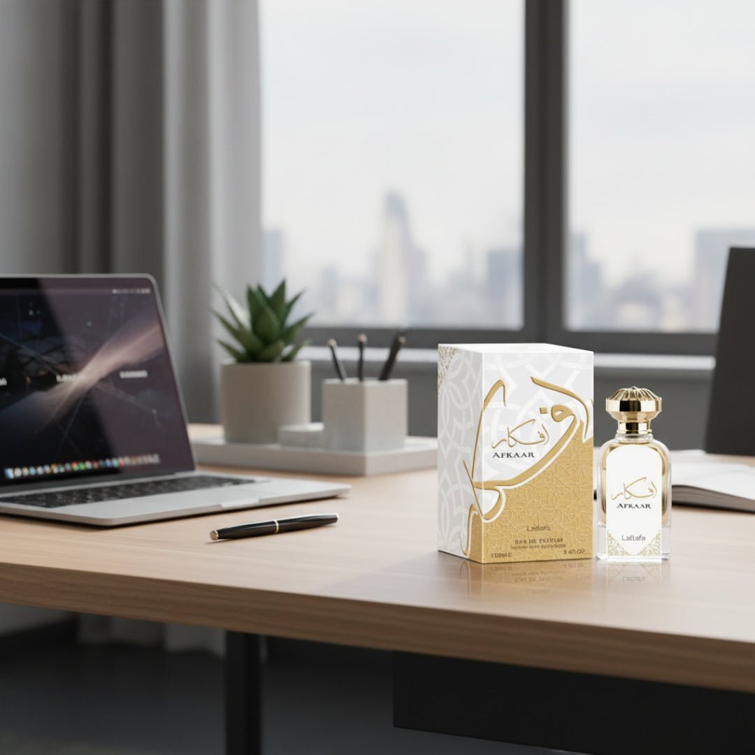 Afkaar di meja pejabat, gaya profesional lelaki dan wanita