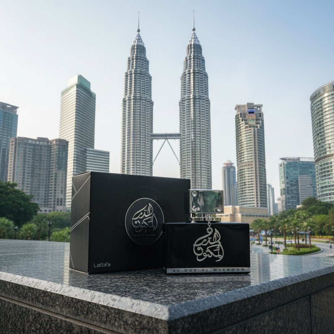 al dur al maknoon silver perfume lelaki outdoor klcc malaysia