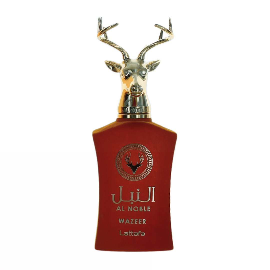 Al Noble Wazeer Lattafa 100 ml EDP Malaysia &ndash; minyak wangi boyfriend/girlfriend bau caramel &amp; vanila