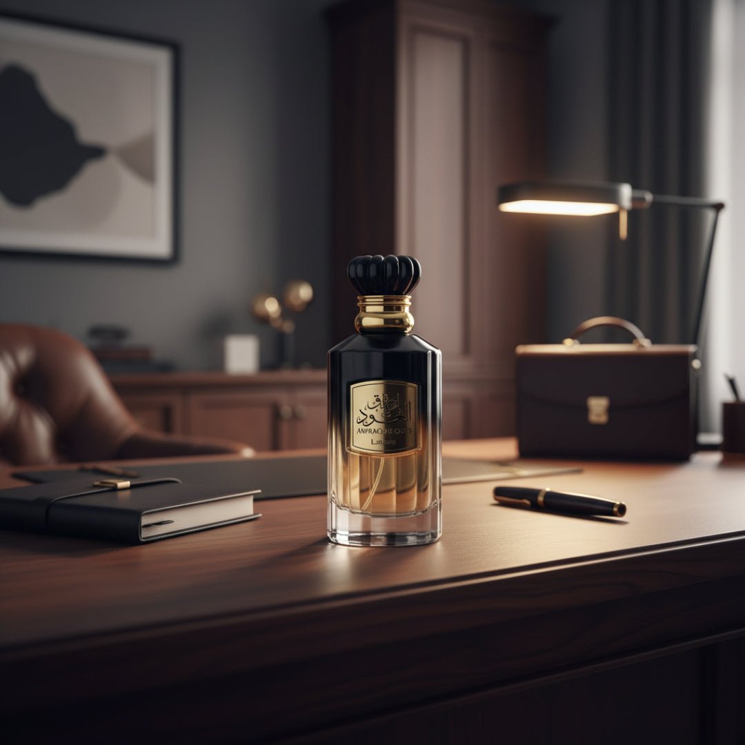 Awraq Al Oud di pejabat kayu gelap &ndash; aura business masculine Malaysia