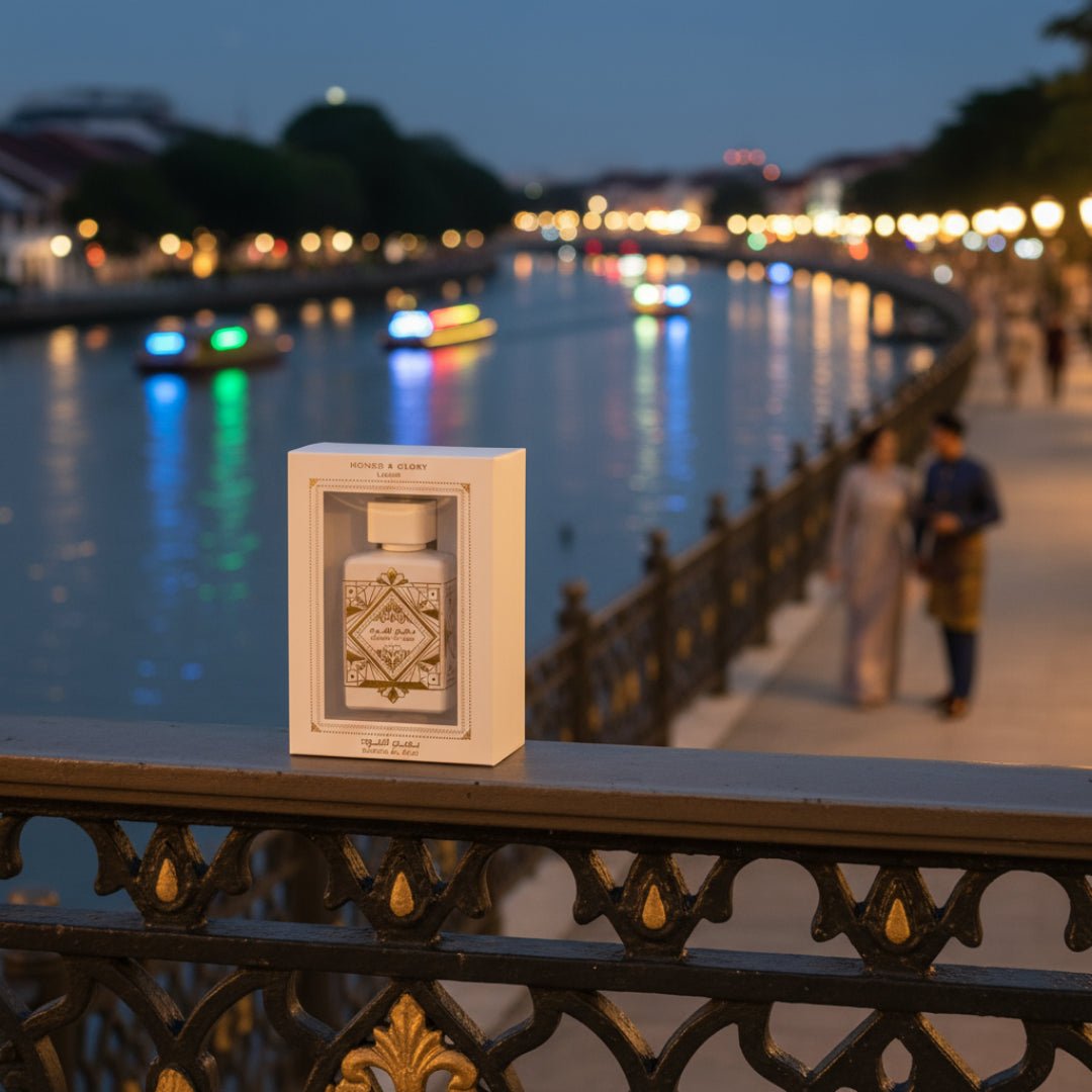 perfume Badee Al Oud Honor Glory di Melaka River Walk