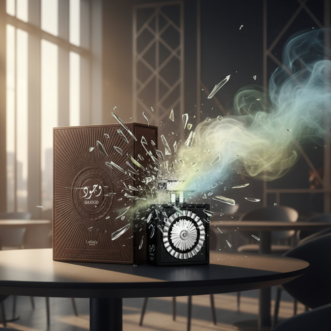 Wajood Perfume men Edp Lattafa 100ml Aqua Fragrance For Him