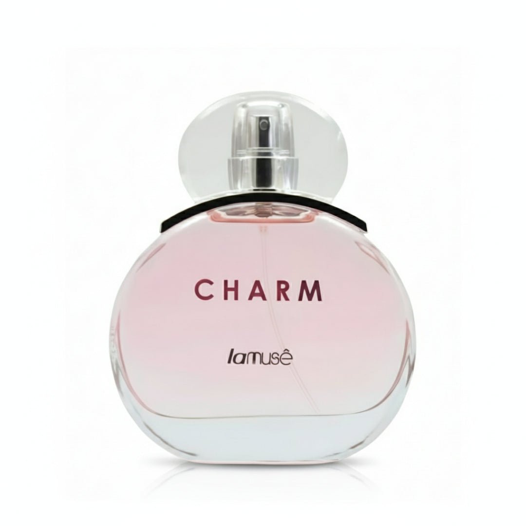 Botol Charm LaMuse Lattafa wangian wanita bau fruity floral pilihan ramai Malaysia