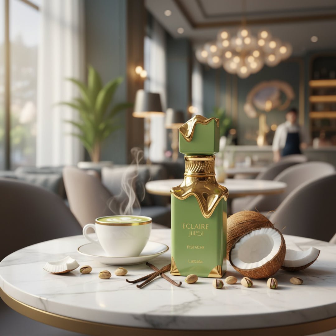 eclaire pistache wanita pavilion kl kafe malaysia