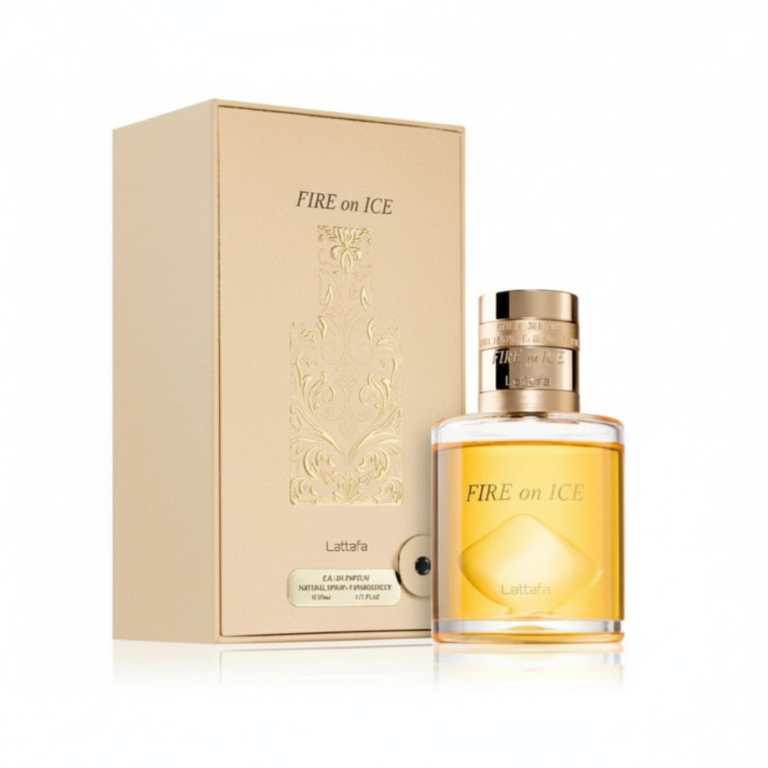 Fire On Ice Lattafa perfume aroma fresh cool spicy sesuai daily wear Malaysia