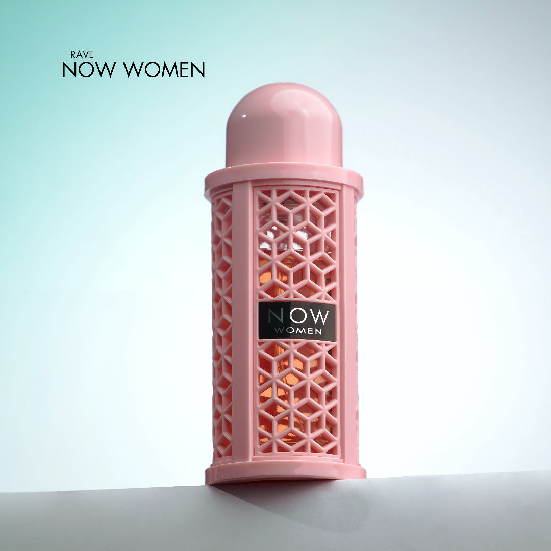 Haruman premium Now Women Rave Lattafa &ndash; bau bunga &amp; musky tahan seharian Malaysia