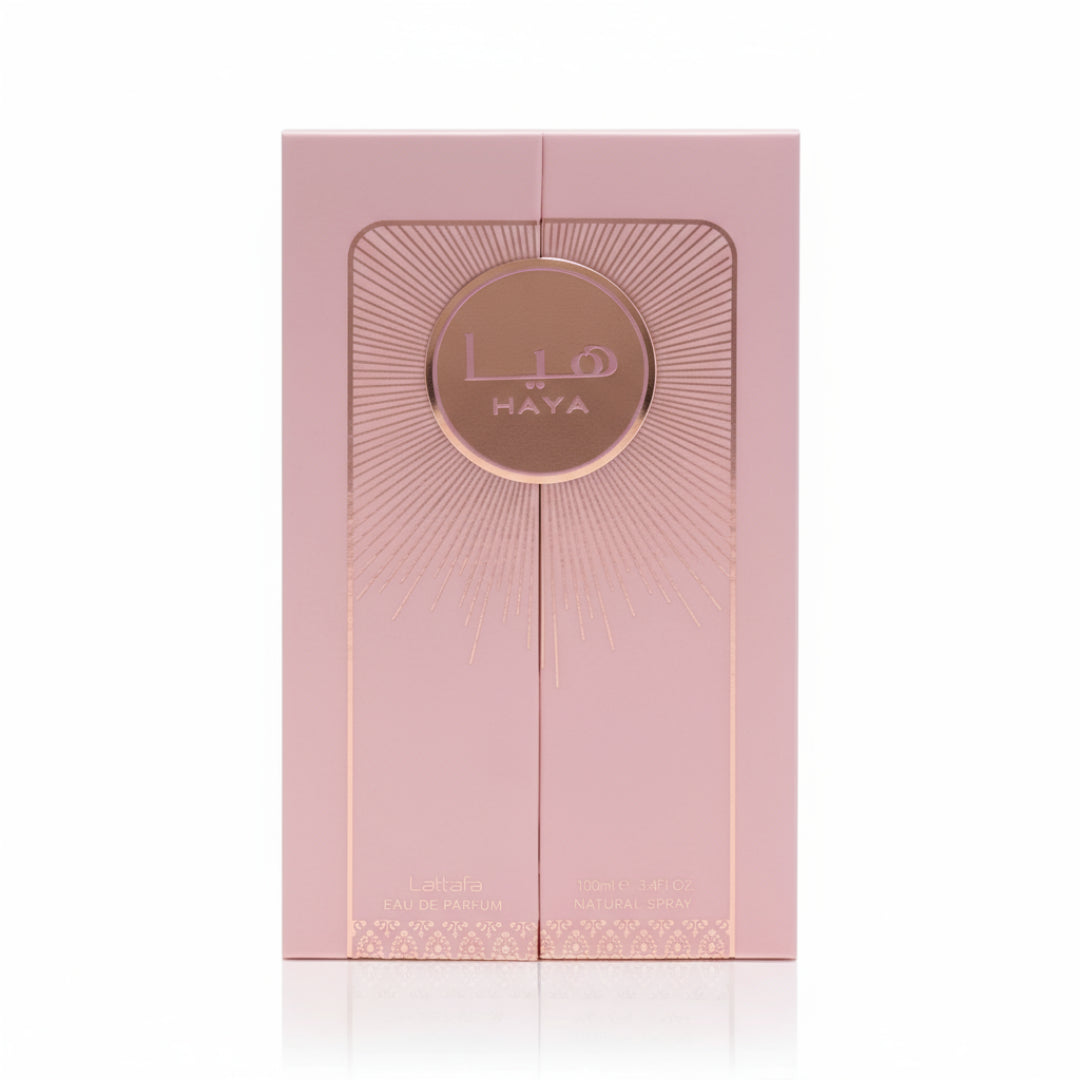 Haya Lattafa perfume wanita tahan lama aroma fruity floral feminine sesuai daily wear Malaysia