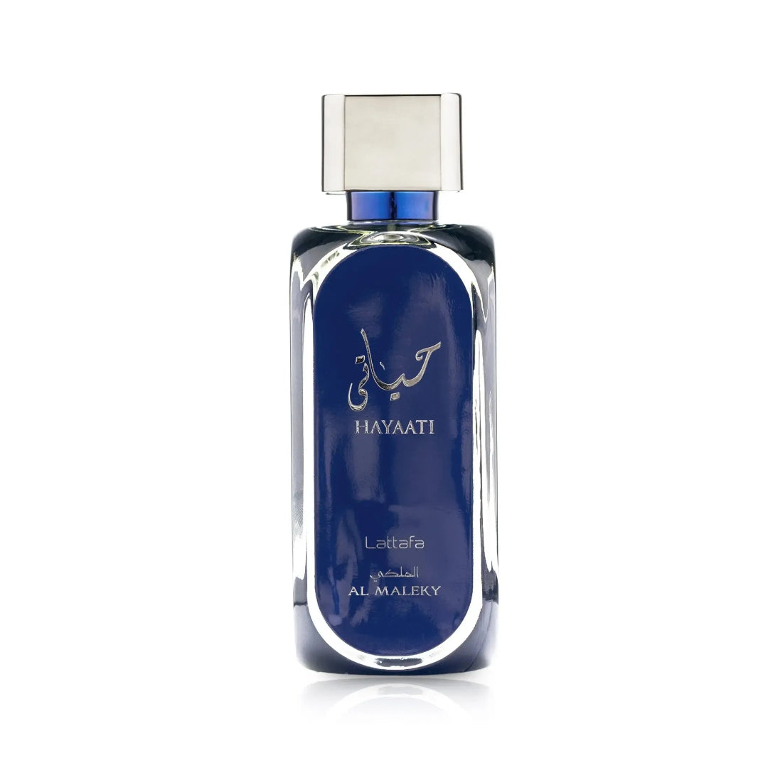 Hayaati Al Maleky bottle 100ml EDP &ndash; Lattafa Perfume for Men (Woody Spicy Oriental Scent)