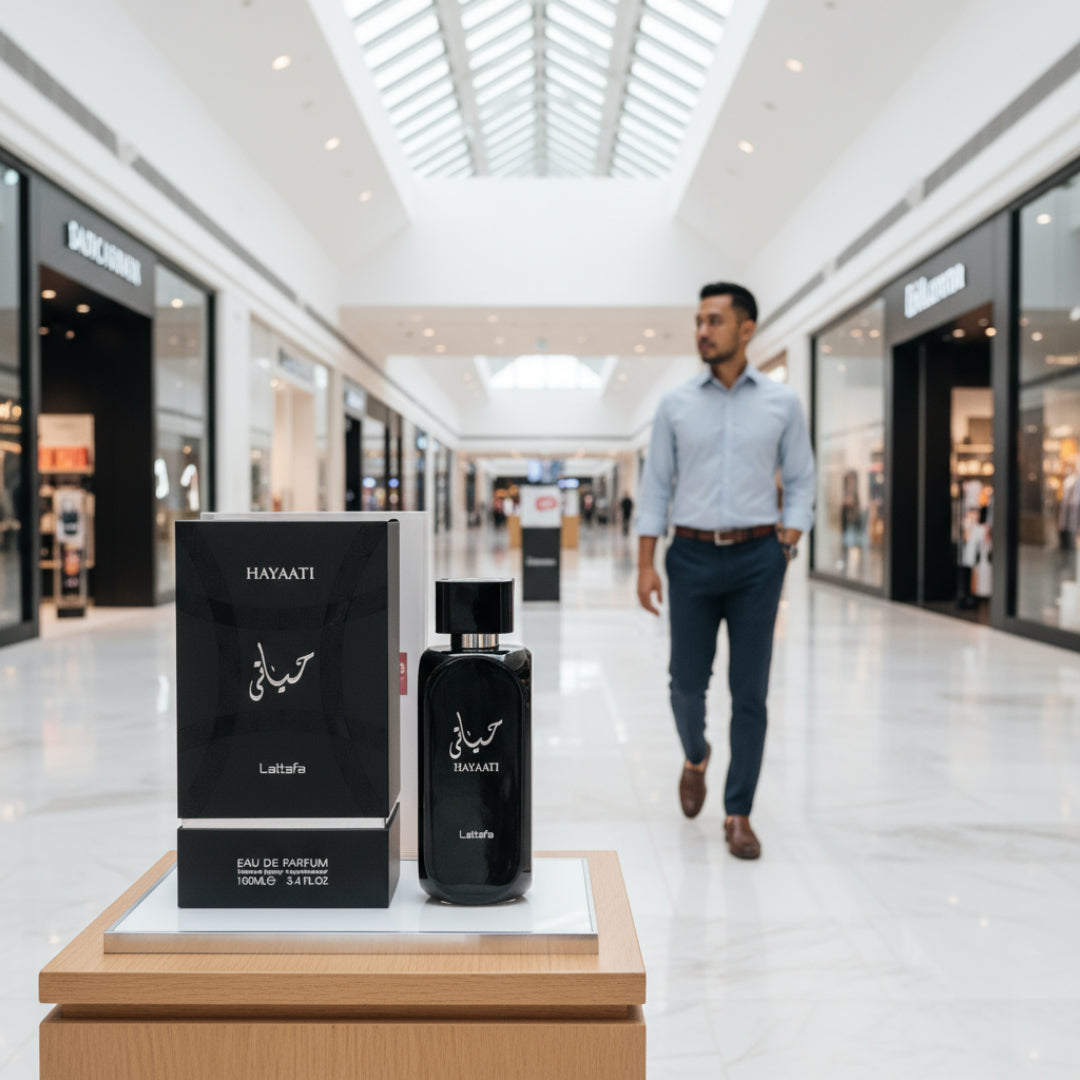 Hayaati Lattafa di IOI City Mall laluan dalam