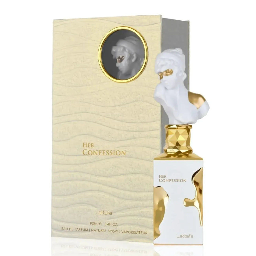 Her Confession Lattafa women fragrance fruity floral musky long lasting scent Malaysia