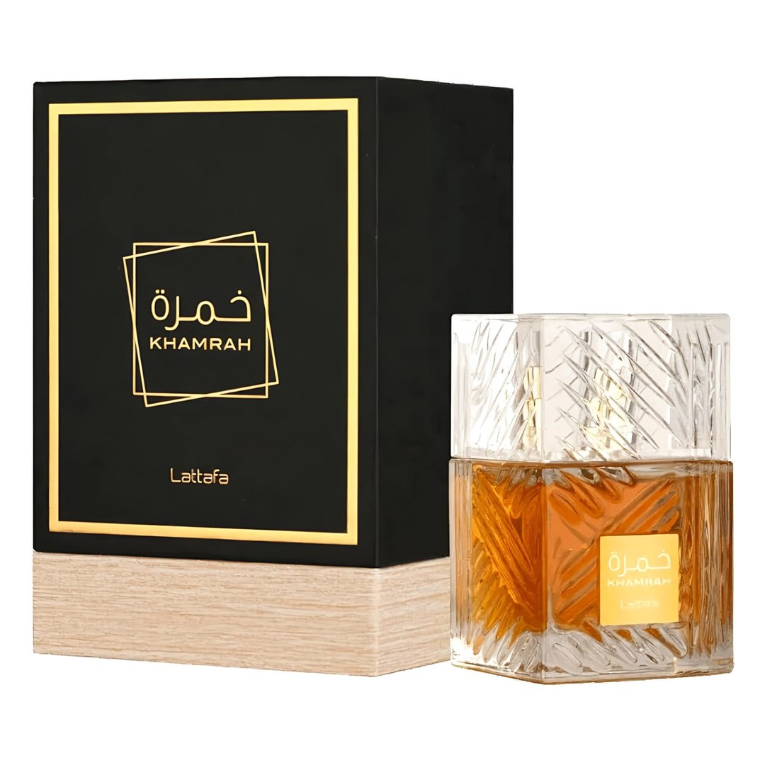 Khamrah by Lattafa Perfumes &ndash; Warm Sweet Cinnamon &amp; Praline Fragrance