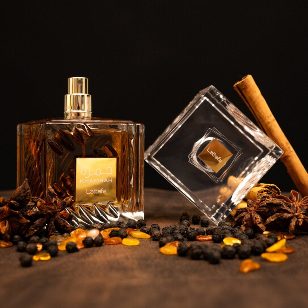 Khamrah by Lattafa Perfumes &ndash; Warm Sweet Cinnamon &amp; Praline Fragrance