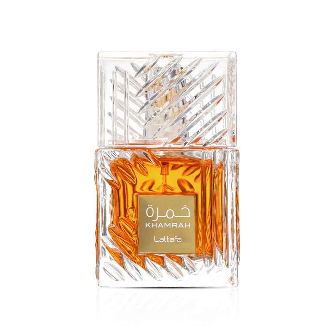 Khamrah by Lattafa Perfumes &ndash; Warm Sweet Cinnamon &amp; Praline Fragrance