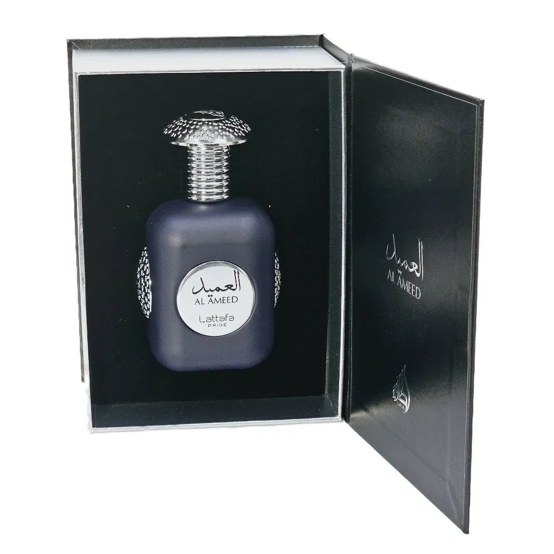 Kotak Al Ameed by Lattafa EDP men original vibe masculine elegant sesuai hadiah boyfriend