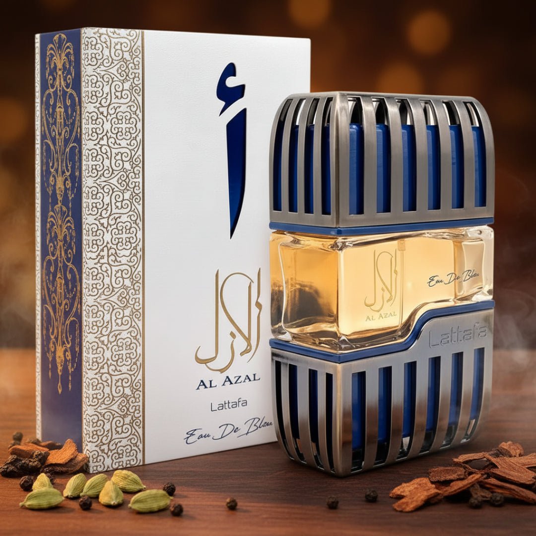 Kotak Al Azal by Lattafa perfume original EDP vibe masculine Arabic sesuai hadiah boyfriend