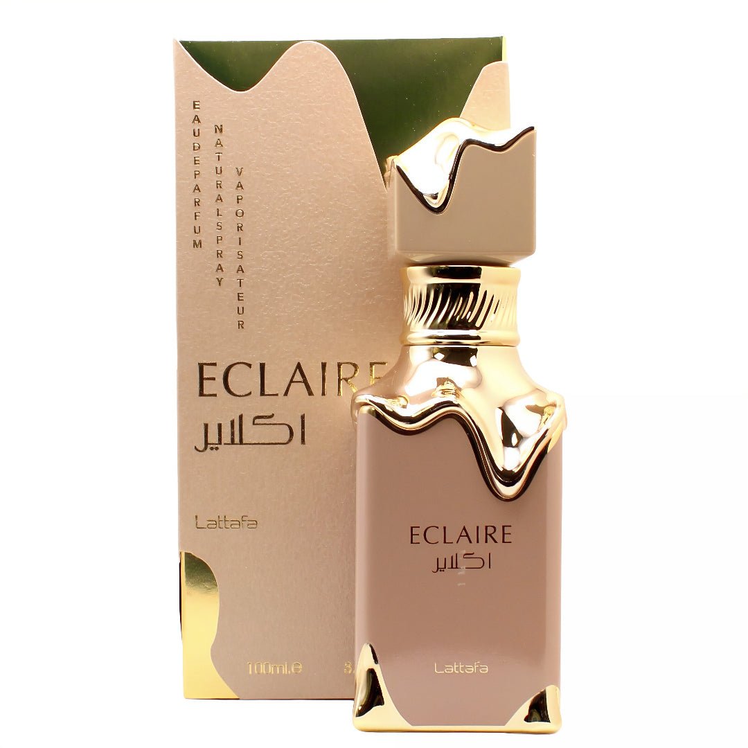Kotak Eclaire by Lattafa perfume original EDP vibe feminine warm sesuai hadiah girlfriend