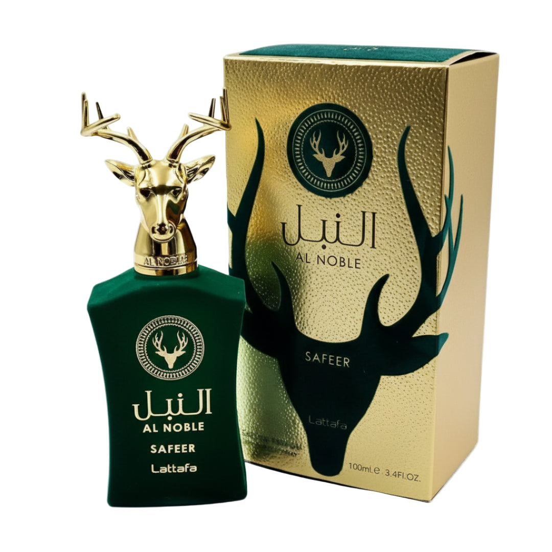 Kotak Safeer Al Noble by Lattafa original EDP vibe Arabic masculine sesuai hadiah
