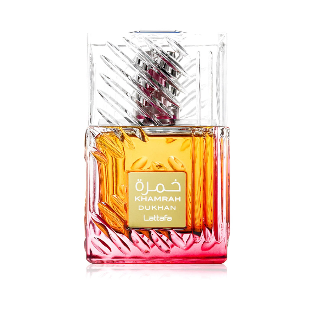 Khamrah Dukhan by Lattafa Perfumes &ndash; Unisex Gourmand Oriental Perfume