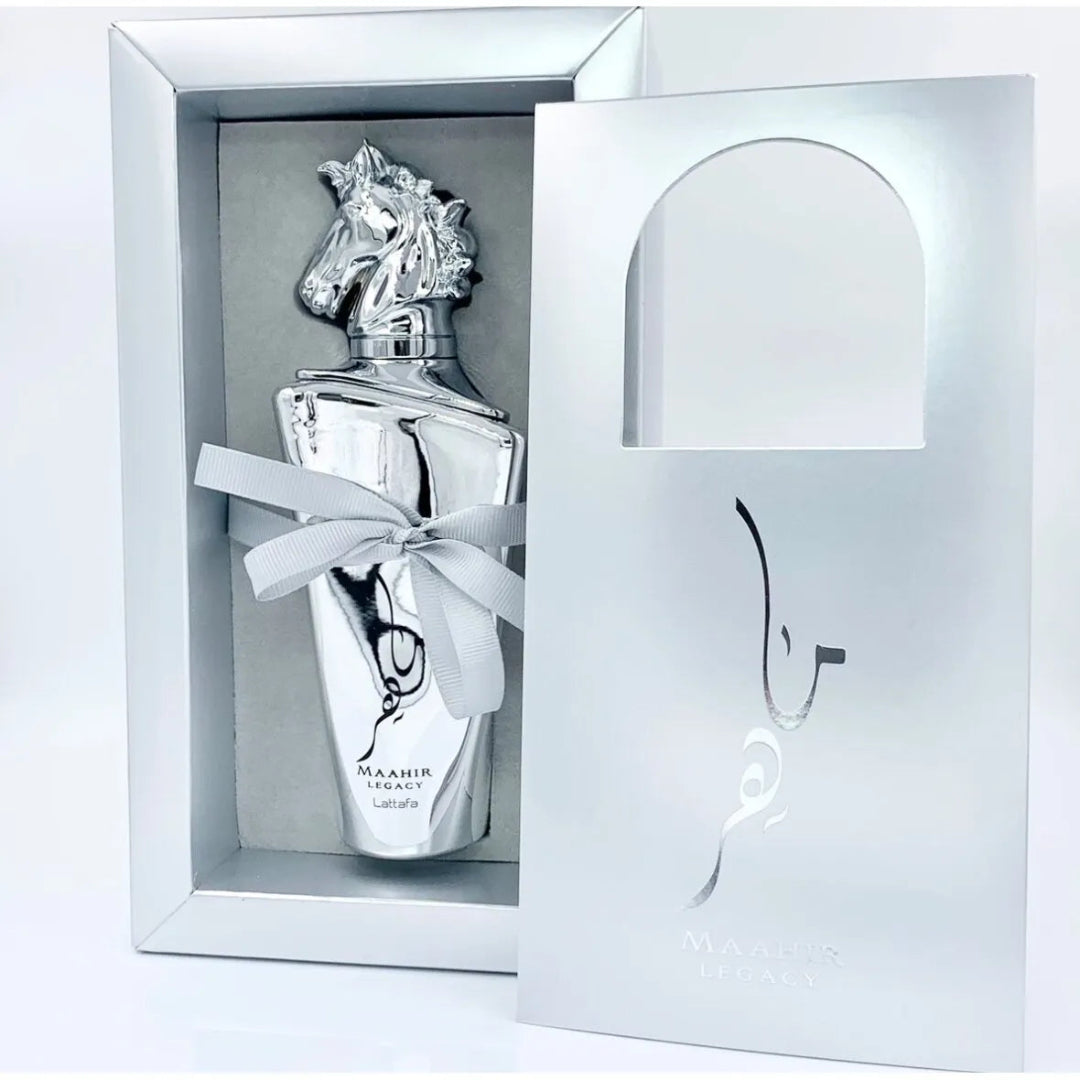 Lattafa Maahir Legacy perfume 100 ml &ndash; haruman unisex moden bau floral-amber Malaysia