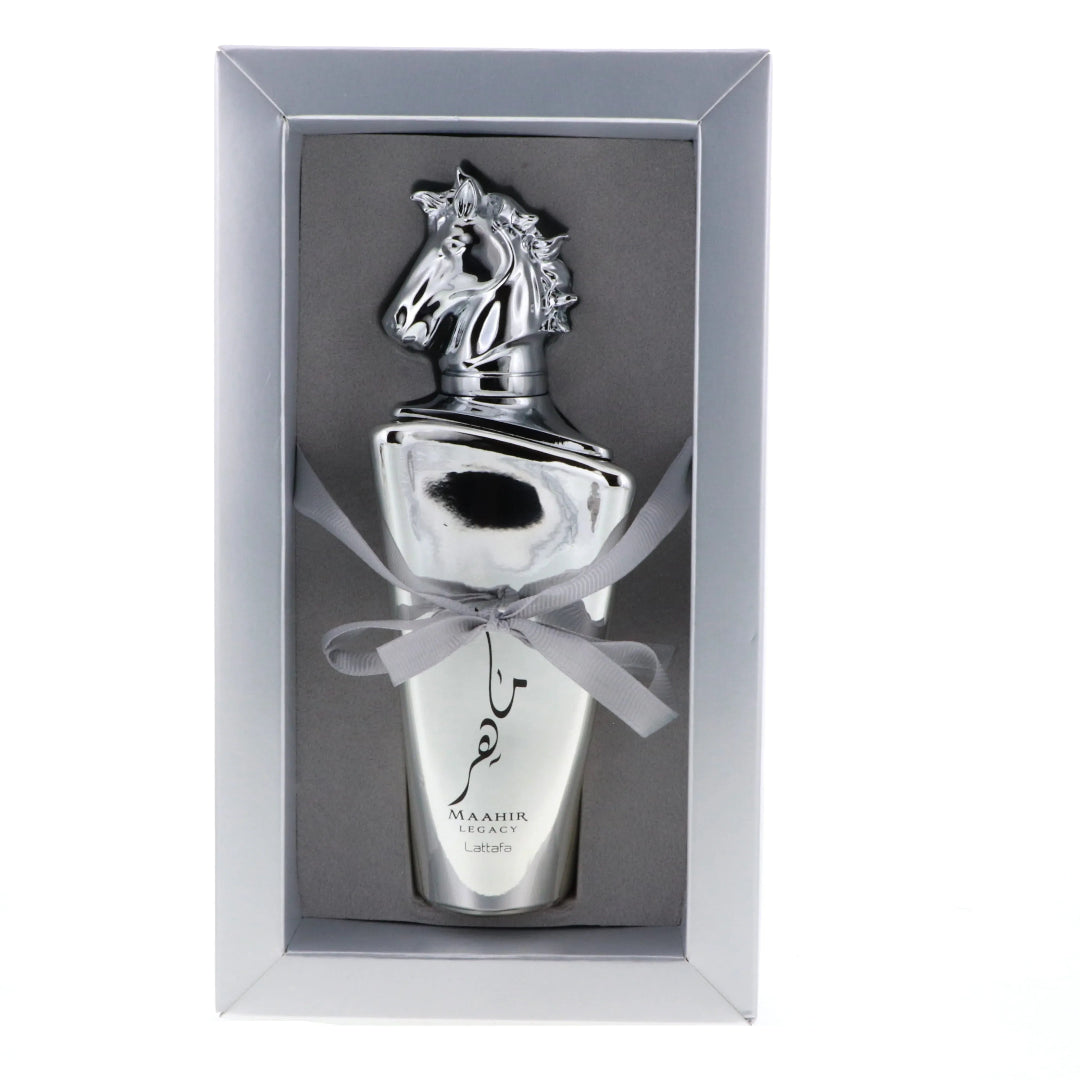 Lattafa Maahir Legacy unisex perfume Malaysia &ndash; bau oud amber dan vanila yang mewah