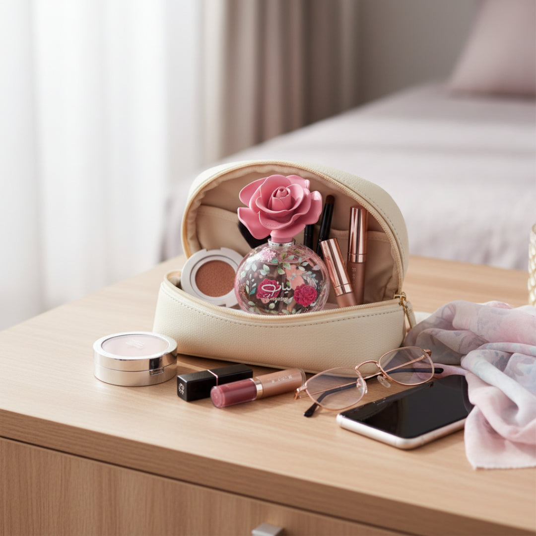 Layaan dalam beg makeup wanita Malaysia, gaya harian moden